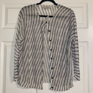 NWOT-LOFT Ramie Blend Cardigan